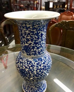Chinese Porcelain Blue Vase